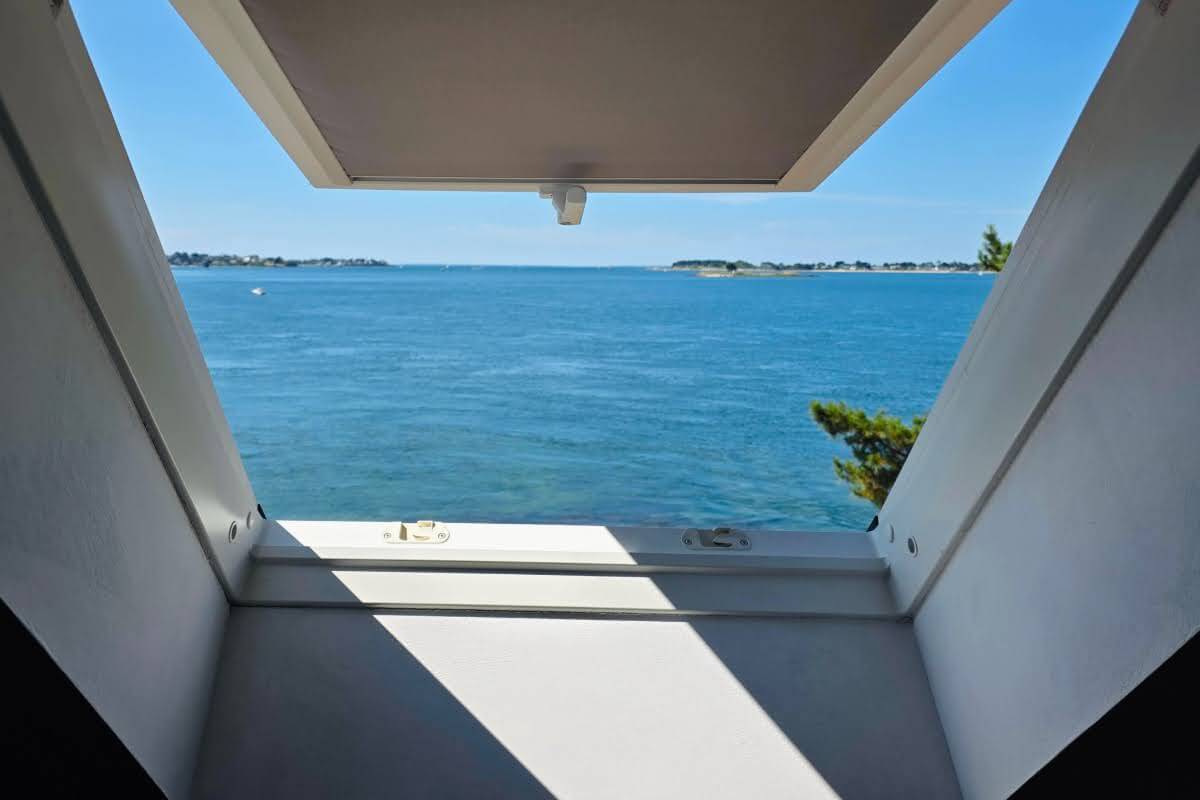 Vue mer depuis la chambre